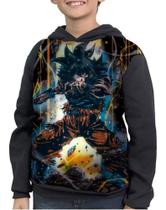 Moletom Infantil Goku Super Saiyajin Kakarotto Dragon Ball