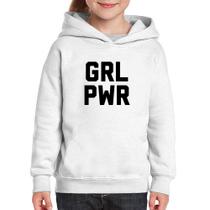 Moletom Infantil Grl Pwr - Girl Power - Foca na Moda