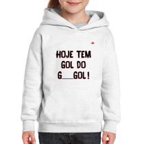 Moletom Infantil Hoje tem gol do G ___ gol! - Foca na Moda