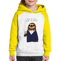 Moletom Infantil I have no idea what I am doing - Foca na Moda