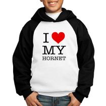 Moletom Infantil I Love My Hornet - Foca na Moda