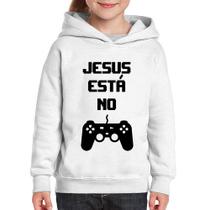 Moletom Infantil Jesus está no controle - Foca na Moda