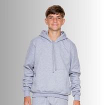 Moletom Infantil Juvenil Blusa de Frio Moletom Com Capuz Inverno Peluciado Unissex -