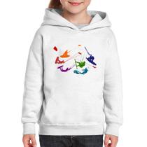 Moletom Infantil Kite Surf Freestyle - Foca na Moda