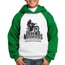 Moletom Infantil Legend Motorcycle - Foca na Moda
