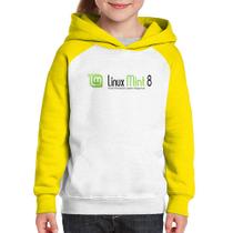 Moletom Infantil Linux Mint 8 Helena - Foca na Moda