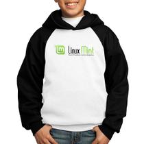 Moletom Infantil Linux Mint - Foca na Moda