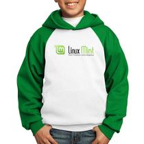 Moletom Infantil Linux Mint - Foca na Moda