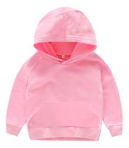 Moletom Infantil Liso Com Capuz Canguru Conforto