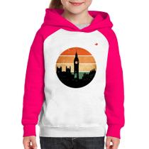 Moletom Infantil Londres Vintage Sunset - Foca na Moda