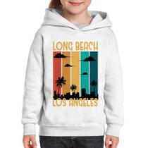 Moletom Infantil Long Beach Los Angeles - Foca na Moda