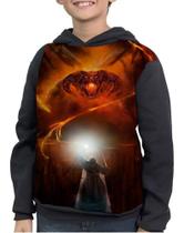 Moletom Infantil Lord Of The Rings Balrog Vs Gandalf