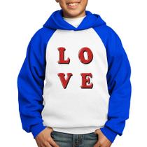 Moletom Infantil LOVE - Foca na Moda
