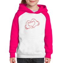 Moletom Infantil Love Hand - Foca na Moda Moletom Infantil Love Hand - Foca na Moda