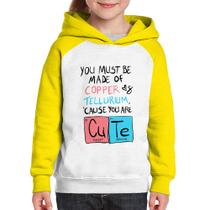 Moletom Infantil Made of Cooper Cute - Foca na Moda