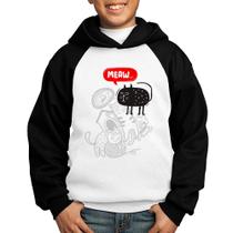 Moletom Infantil Meaw - Foca na Moda