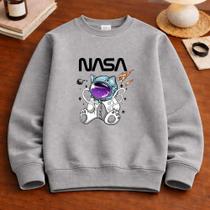 Moletom Infantil Menino Estampa Nasa Blusa de Frio Careca Inverno Tamanho 2 4 6 8 10 12 14 Moletom Infantil Menino Estampa Nasa Blusa de Frio Careca Inverno Tamanho 2 4 6 8 10 12 14