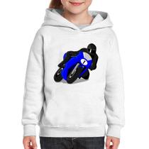 Moletom Infantil Moto Corrida - Foca na Moda