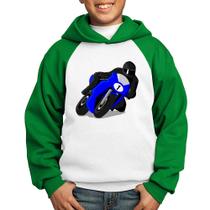 Moletom Infantil Moto Corrida - Foca na Moda