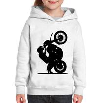 Moletom Infantil Moto Grau XT 660 - Foca na Moda