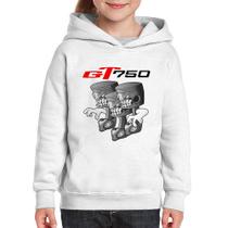 Moletom Infantil Moto GT 750 Pistões - Foca na Moda