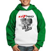 Moletom Infantil Moto GT 750 Pistões - Foca na Moda