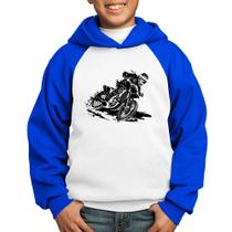 Moletom Infantil Motocross - Foca na Moda