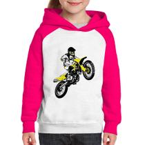 Moletom Infantil Motocross Jump - Foca na Moda