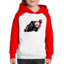 Moletom Infantil Motorcycle Racing - Foca na Moda