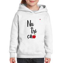 Moletom Infantil Nutrição - Foca na Moda