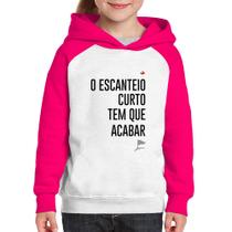 Moletom Infantil O escanteio curto tem que acabar - Foca na Moda