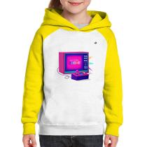 Moletom Infantil Old School Gamer - Foca na Moda