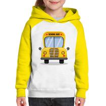 Moletom Infantil Ônibus Escolar - Foca na Moda