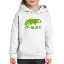 Moletom Infantil openSUSE Linux Logo - Foca na Moda