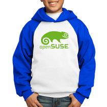 Moletom Infantil openSUSE Linux Logo - Foca na Moda