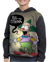 Moletom Infantil Palhaço Krusty Os Simpsons