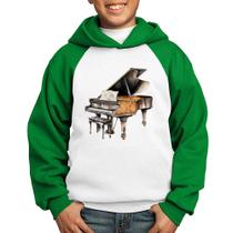 Moletom Infantil Piano Arte - Foca na Moda