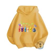 Moletom Infantil Pikachu 4 Anime Cartoon Jogo Roupa Solta Para Meninas E Meninos Kawaii