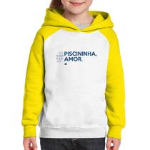 Moletom Infantil Piscininha amor - Foca na Moda