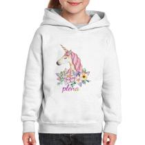 Moletom Infantil Plena Unicórnio - Foca na Moda