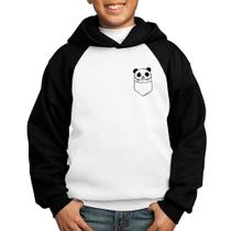 Moletom Infantil Pocket Panda - Foca na Moda
