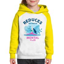 Moletom Infantil Reduces The Paint Of Menthal Health - Foca na Moda