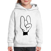 Moletom Infantil Rock Hand - Foca na Moda
