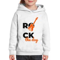 Moletom Infantil Rock the day - Foca na Moda