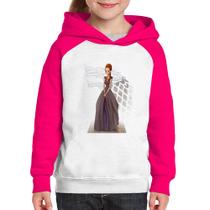 Moletom Infantil Sansa Stark Art - Foca na Moda