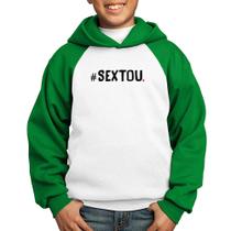 Moletom Infantil Sextou Hashtag - Foca na Moda