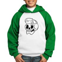 Moletom Infantil Skull Skeleton - Foca na Moda