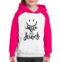Moletom Infantil Smile, It's Friday! - Foca na Moda