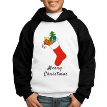 Moletom Infantil Socket Merry Christmas - Foca na Moda