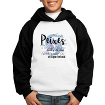 Moletom Infantil Sou de Peixes - Foca na Moda